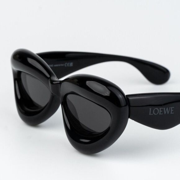 Loewe INFLATED Women Sunglasses Black Grey Cat Eye LW40097I 01A NEW AUTHENTIC main image 8